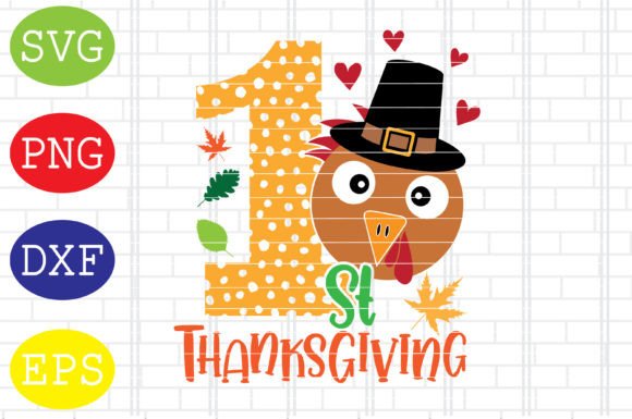 1st Thanksgiving Svg, Turkey Face Svg Review