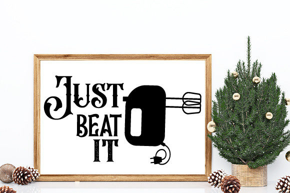 Just Beat It: A Designer's Take on Kitchen Word Art