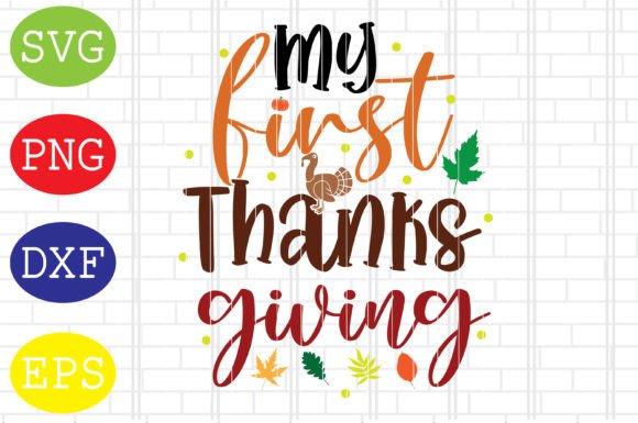 My First Thanksgiving Svg, Fall Svg Review