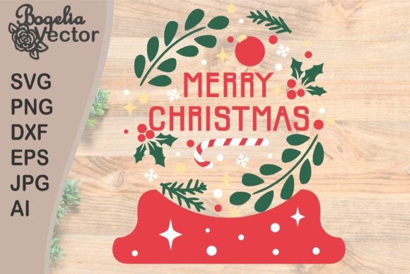 Snow Globe, Merry Christmas Svg Review