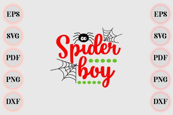 Spider Boy Halloween Funny Gifts Design Review
