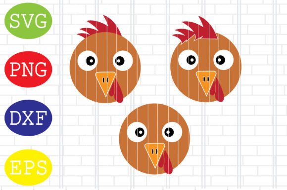 Turkey Face Svg, Thanksgiving Svg, Dxf Review