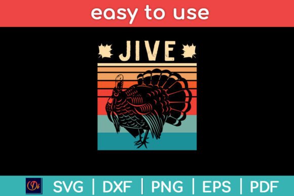Vintage Turkey Jive Funny Thanksgiving Design Review